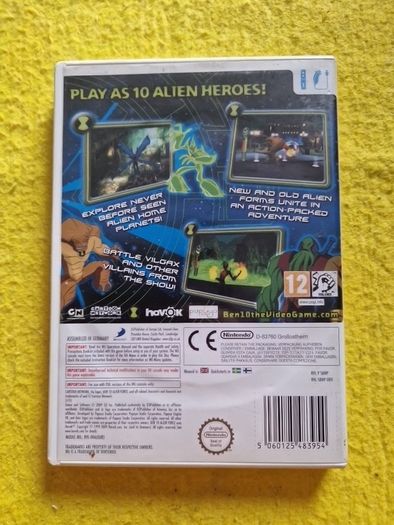 Ben 10 Vilgax Attacks Nintendo Wii games Original