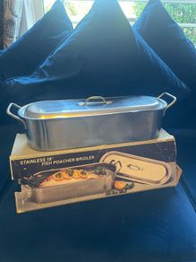 Vintage Fish Poacher /Broiler