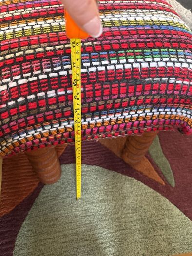 Footstool multicoloured