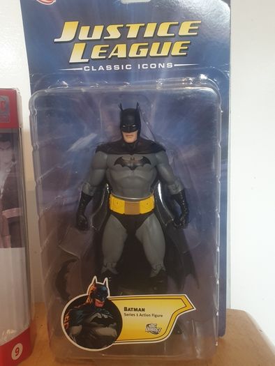 DC Direct Shazam and Black Adam And X1 Batman Justice league icons