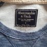 abercrombie and fitch light cotton jumper size small navy Image 3