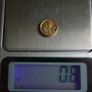 US 20 Miniature 24K Gold Plated Token Saint Gaudens. Image 5