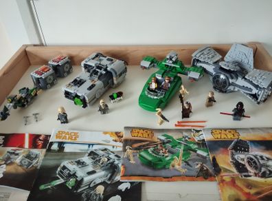 Space Wars Vehicle  Figures Bundle (Not LEGO)