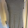 Gina Benotti black& white striped top size UK14 EU42 Image 5