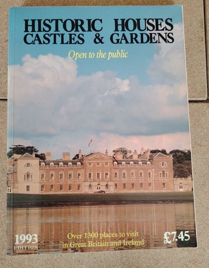 Historic Houses Castles and Gardens 1993 - Great Britain & Ireland (VG Condition)