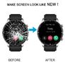 For Amazfit GTR 2 LCD Display Touch Screen Digitizer Replacement With Silver Frame Image 2
