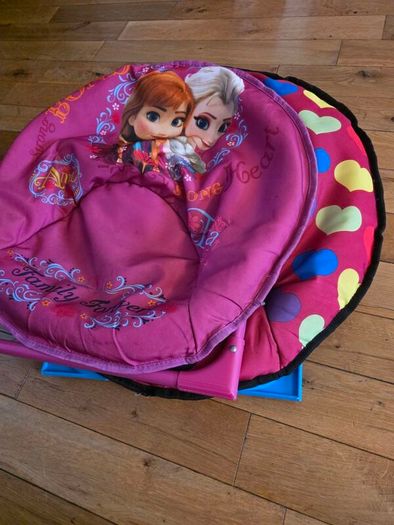 Hello kitty chair and Frozen chair