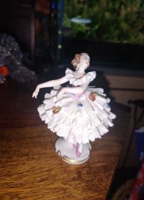 German Dresden Porcelain Ballerina