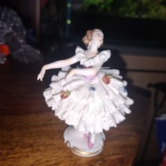German Dresden Porcelain Ballerina