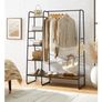 Clothes Rack with Shelves & Hooks Open Wardrobe Storage Organiser Image 2
