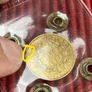 Vatican 1869 10 Lire Gold Coin Papal State Rare low mintage 5944! Image 7