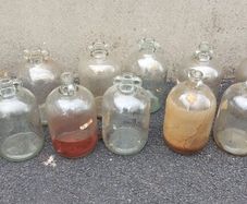 13 x demi johns,glass jars ,used condition, needs a clean,,buyer collects,,10 euros each or a deal  for the 13 ,sold as is