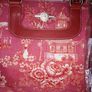 Brand New Pip Studio Designer Pink/Red Patterned Handbag Image 2