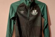 shamrock rovers halfzip