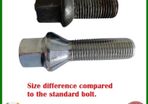 10 x New Extended Bolts (40mm) Audi, Volkswagen, Seat, Skoda, Mercedes (E10) Delivery