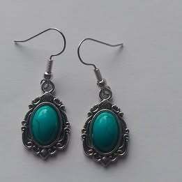 3 Piece Boho Green Jewellery Set Earthy Tones Free Postage