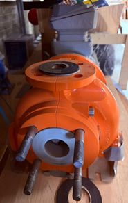 Industrial pump motor
