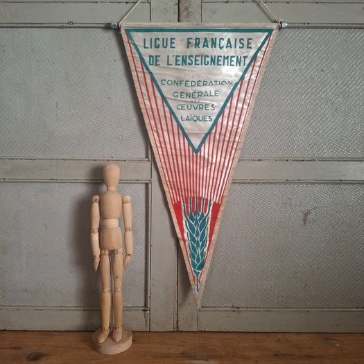 1962 French Basketball Pennant