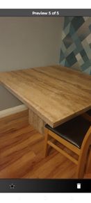 marble table