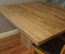 marble table