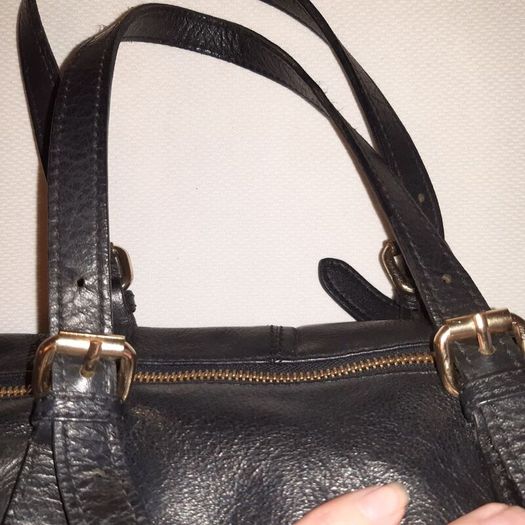 large leather handbag mercer & Madison