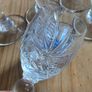 Neman Set of Shot Chrystal Glasses Hand Made Vintage Image 4