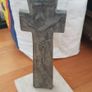 l Bronze Penal Cross Sculpture"-Irish School. Image 3