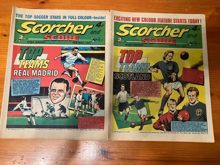 Comics: 'Scorcher and Score' 1972 (21 numbers)