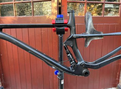 Carbon MTB Frame + Shock Full Sus XC Race