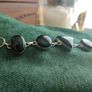 Silver bracelet with stones Image 2