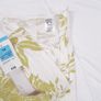Marks & Spencer White Olive Green Floral Print A-line Midi Skirt 14UK/42EU Image 5