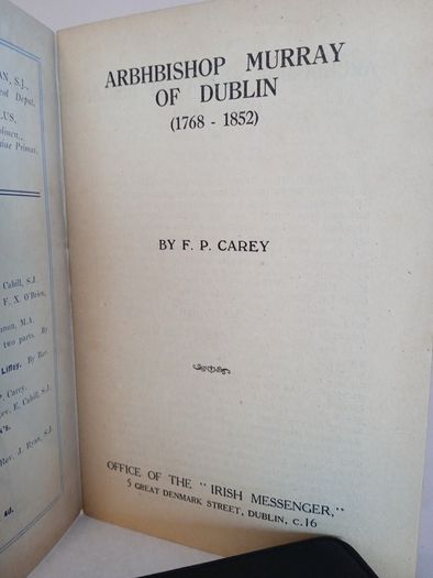 Archbishop of Dublin (1768-1852) by F. P. Carey (HQ720)