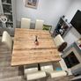 Rustic dining table only used a handful of times Image 10