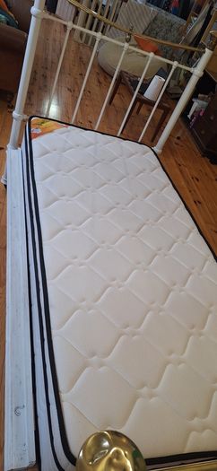 Victorian cast iron bed