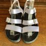 Schuh Ladies Lilac Leather Sandals size 6 Image 4