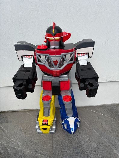 Power Rangers Mighty Morphin Megazord Imaginext 60cm Action Figure - 2015 Fisher Price