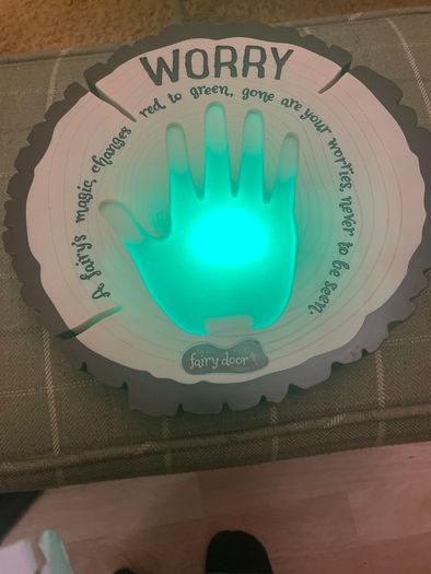 The Worry Plaque by The Irish Fairy Door Company