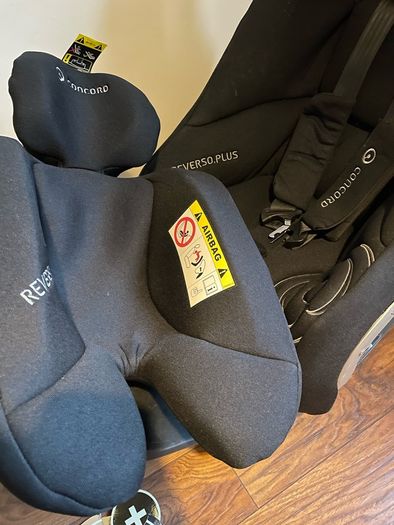 Concord Reverso Plus has Car Seat 0-23kg (40-105cm)