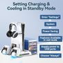 PS5/Slim/Pro Stand and Cooling Station Image 5