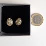 Vintage aurora borealis crystal studs Image 3