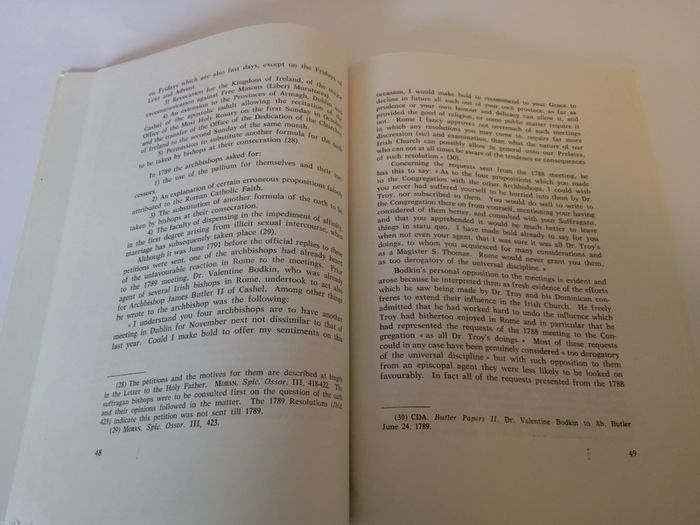 Irish Episcopal Meetings, 1788-1882 by Sean Cannon (HQ737)