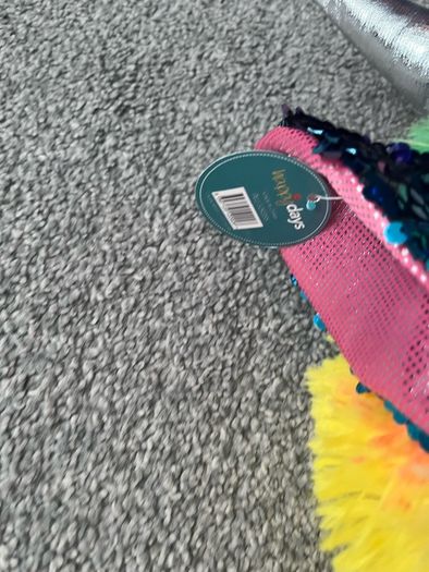 unicorn pillow -BNWT