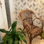 Vintage Bamboo & Rattan Chair Image 3
