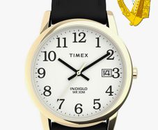 Timex. 35 mm Window Date. Indiglo