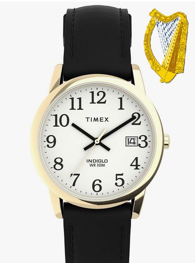Timex. 35 mm Window Date. Indiglo
