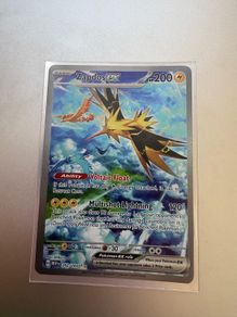 Zapdos ex 202/165 Holo SIR Scarlet & Violet 151 Pokemon Card