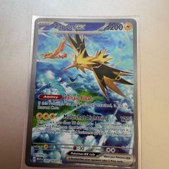 Zapdos ex 202/165 Holo SIR Scarlet & Violet 151 Pokemon Card
