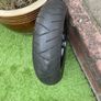 Yamaha Neos front wheel and new tyre Image 4
