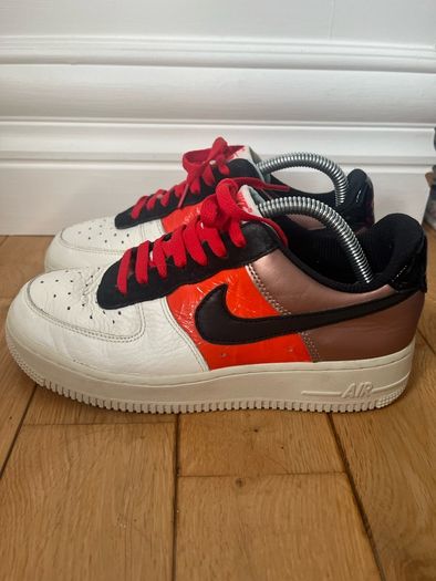 Nike colour block metallic Air Force 1