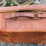 old leather suitcase Image 2
